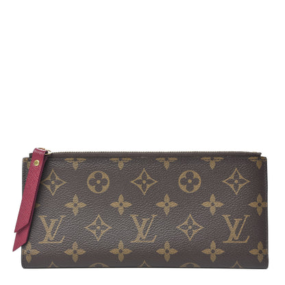 Louis Vuitton Monogram Adele Wallet Fuchsia 1 of 9