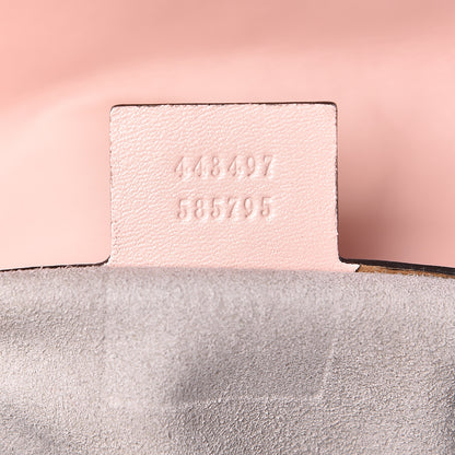 Gucci Calfskin Matelasse Small GG Marmont Shoulder Bag Perfect Pink 7 of 11