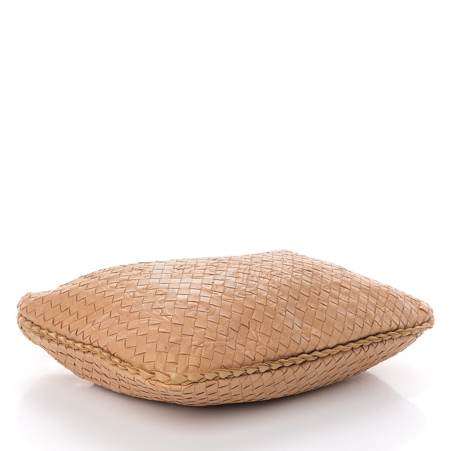 Bottega Veneta Nappa Intrecciato Embossed Medium Veneta Hobo Camel 3 of 8