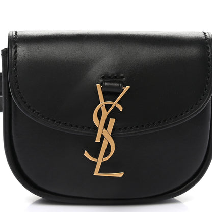 Saint Laurent Smooth Calfskin Mini Classic Monogram Kaia Belt Black 10 of 12