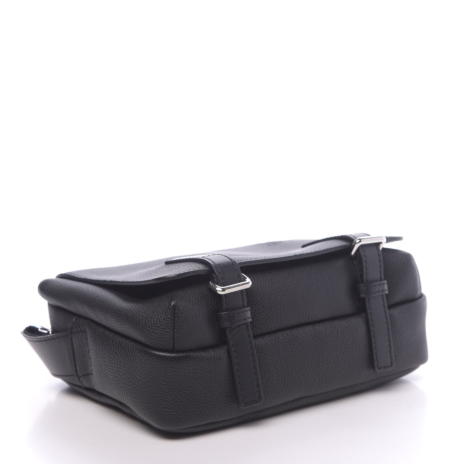 Loewe Soft Grained Calfskin XS Military Messenger Bag Black 4 of 10