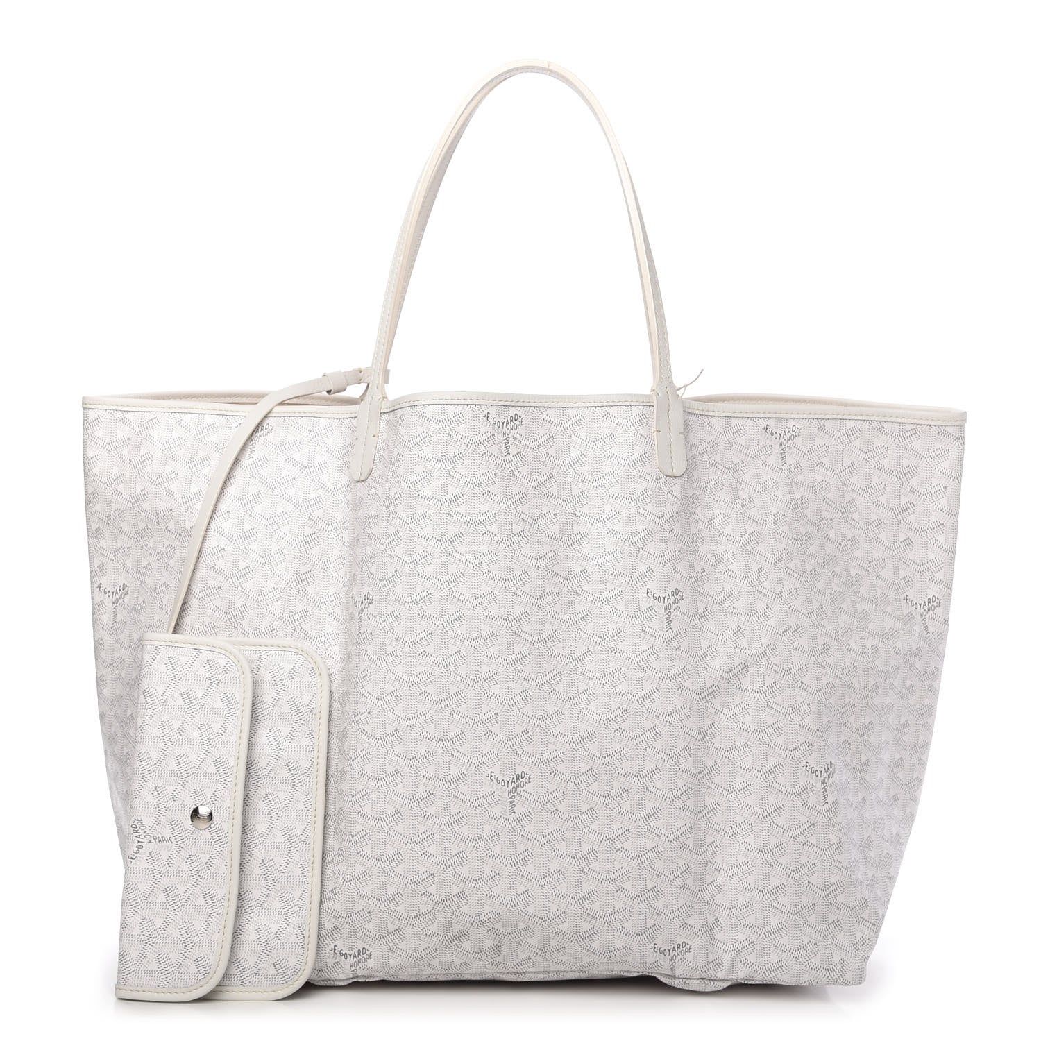 Goyard Goyardine Saint Louis GM White 1 of 10