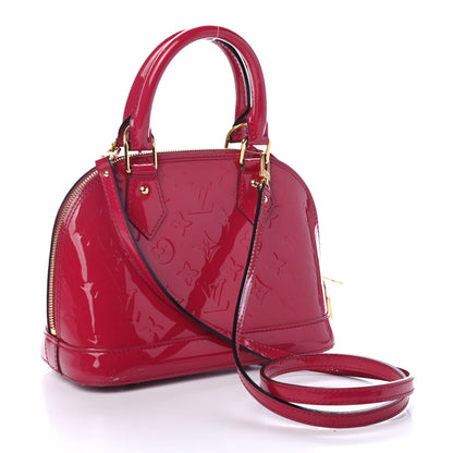 Louis Vuitton Vernis Alma BB Rose Indien 2 of 6