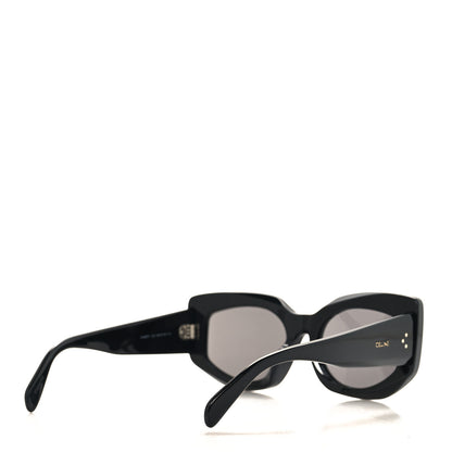 Celine Acetate Polarized Square Sunglasses CL40219I Black 4 of 7