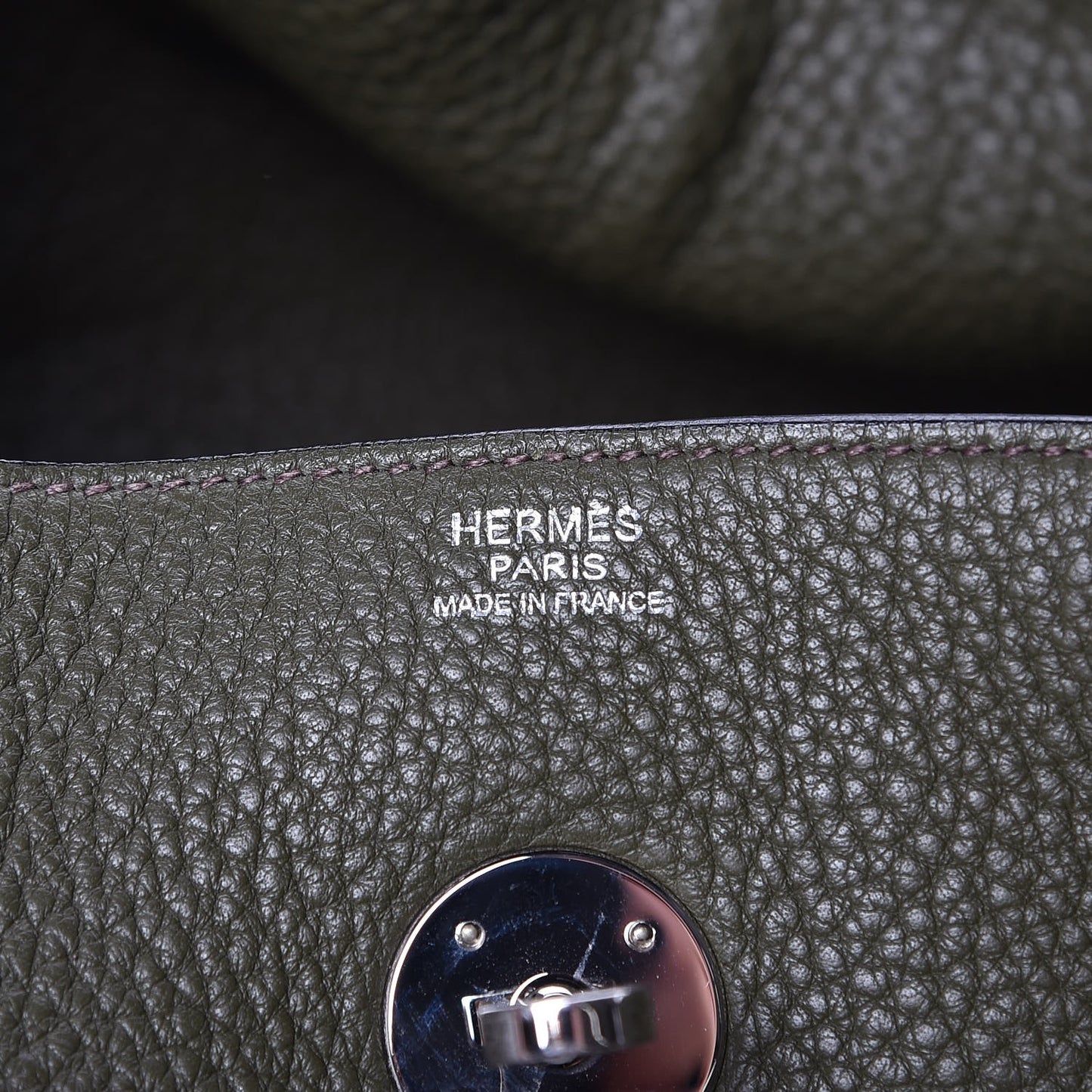 Taurillon Clemence Lindy 34 Vert Bronze