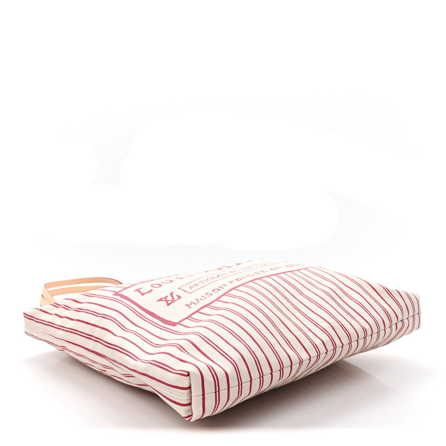 Louis Vuitton Cotton Canvas Grace Coddington Carry It Beige Plum 4 of 9