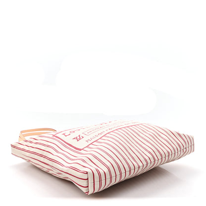 Louis Vuitton Cotton Canvas Grace Coddington Carry It Beige Plum 4 of 9