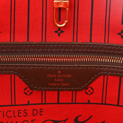 Louis Vuitton Damier Ebene Neverfull MM 6 of 20