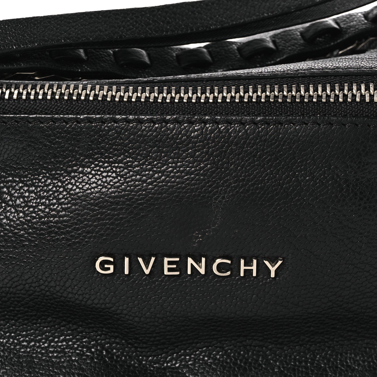 Givenchy Sugar Goatskin Pandora Wristlet Black 8 of 12