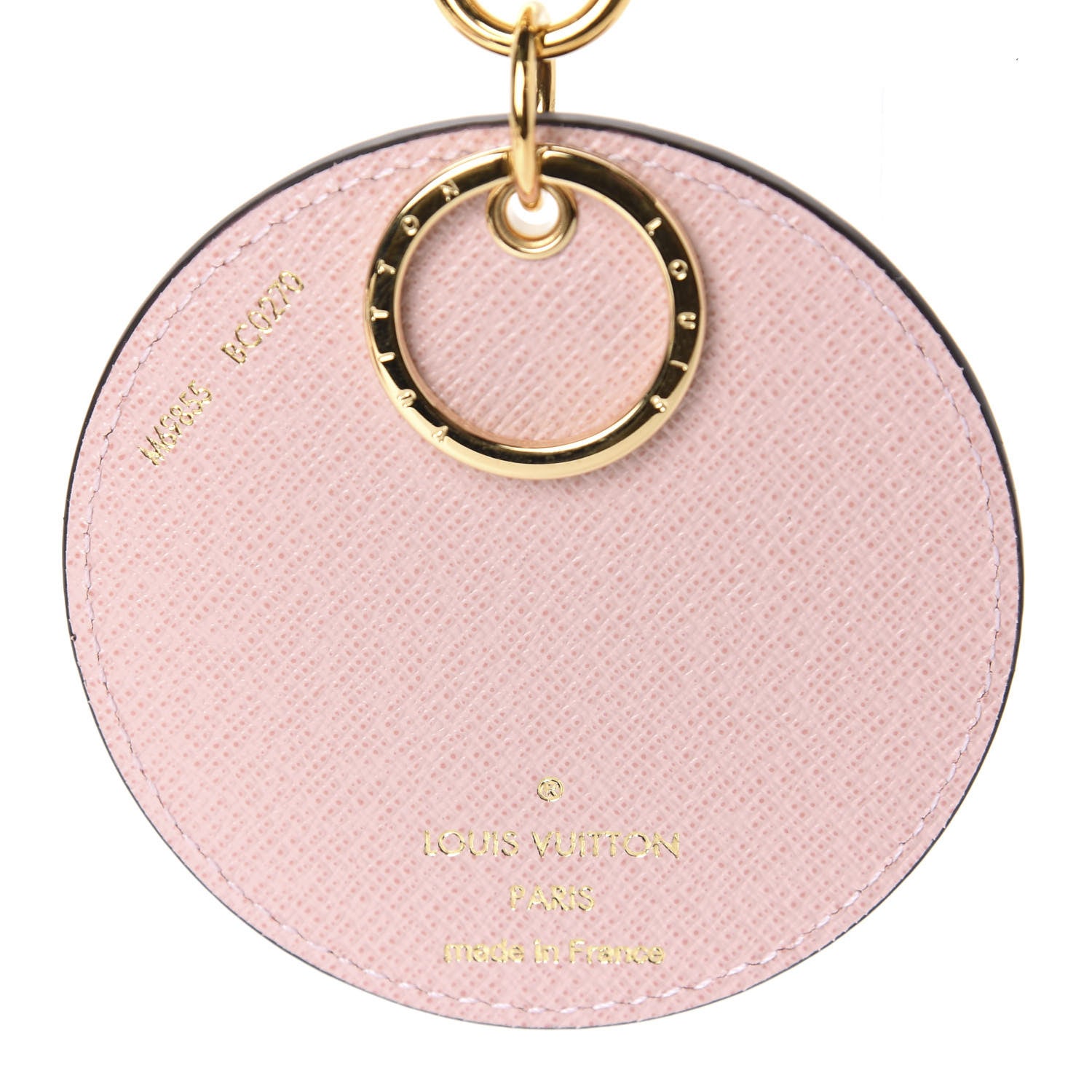 Louis Vuitton Monogram 2020 Christmas Animation Big Wheel Bag Charm Key Ring Rose Ballerine 3 of 5