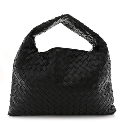 Bottega Veneta Calfskin Intrecciato Small Hop Black 1 of 10