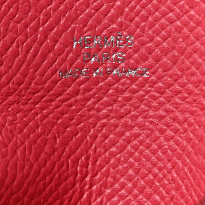 Hermes Epsom Bastia Coin Purse Rose Azalee 6 of 8