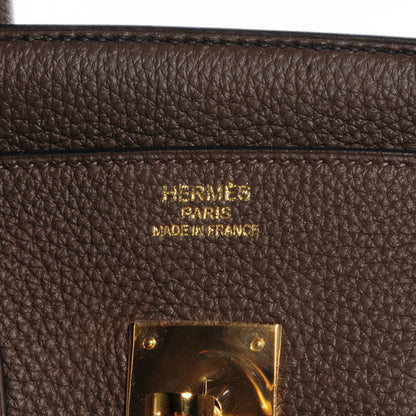 Hermes Togo Birkin 35 Taupe 8 of 10
