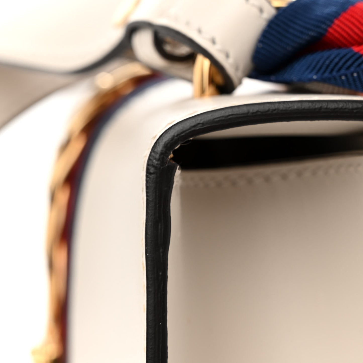 Calfskin Small Sylvie Shoulder Bag Off White