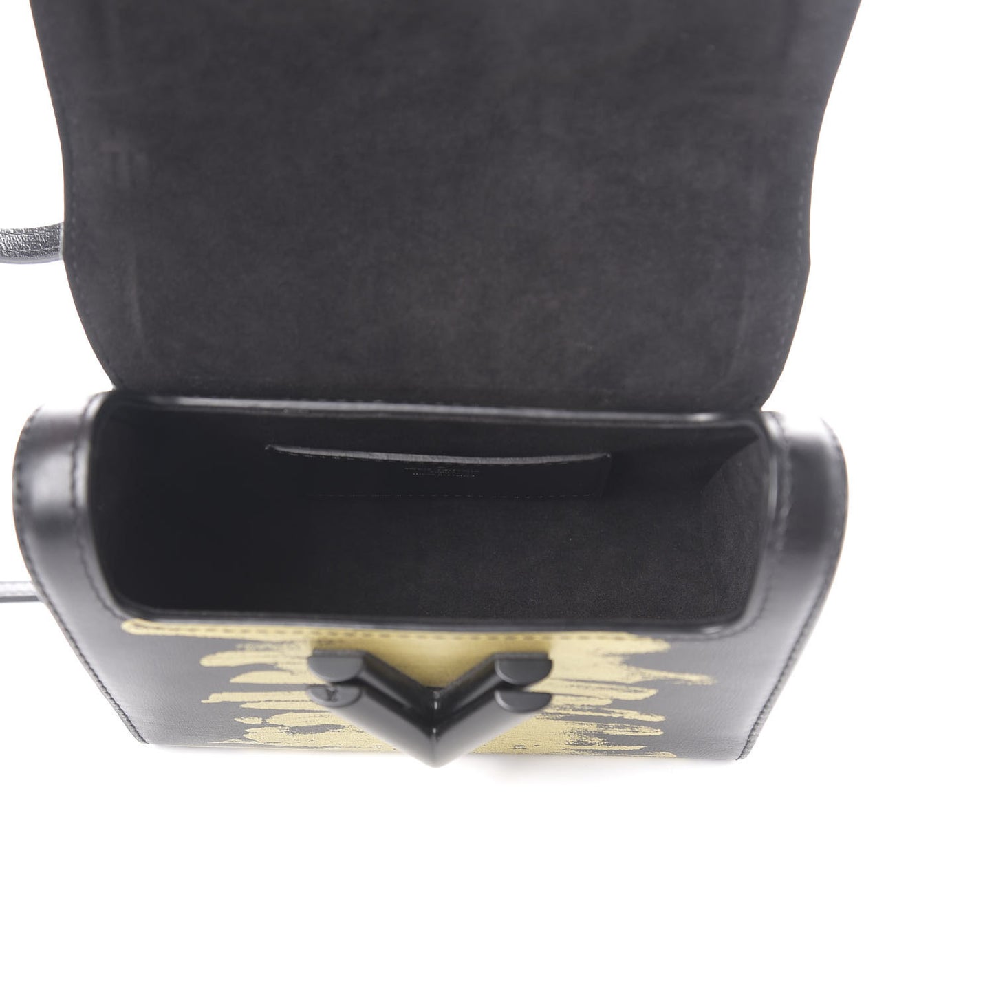 Calfskin Twist Shoulder Bag PM Light Gold