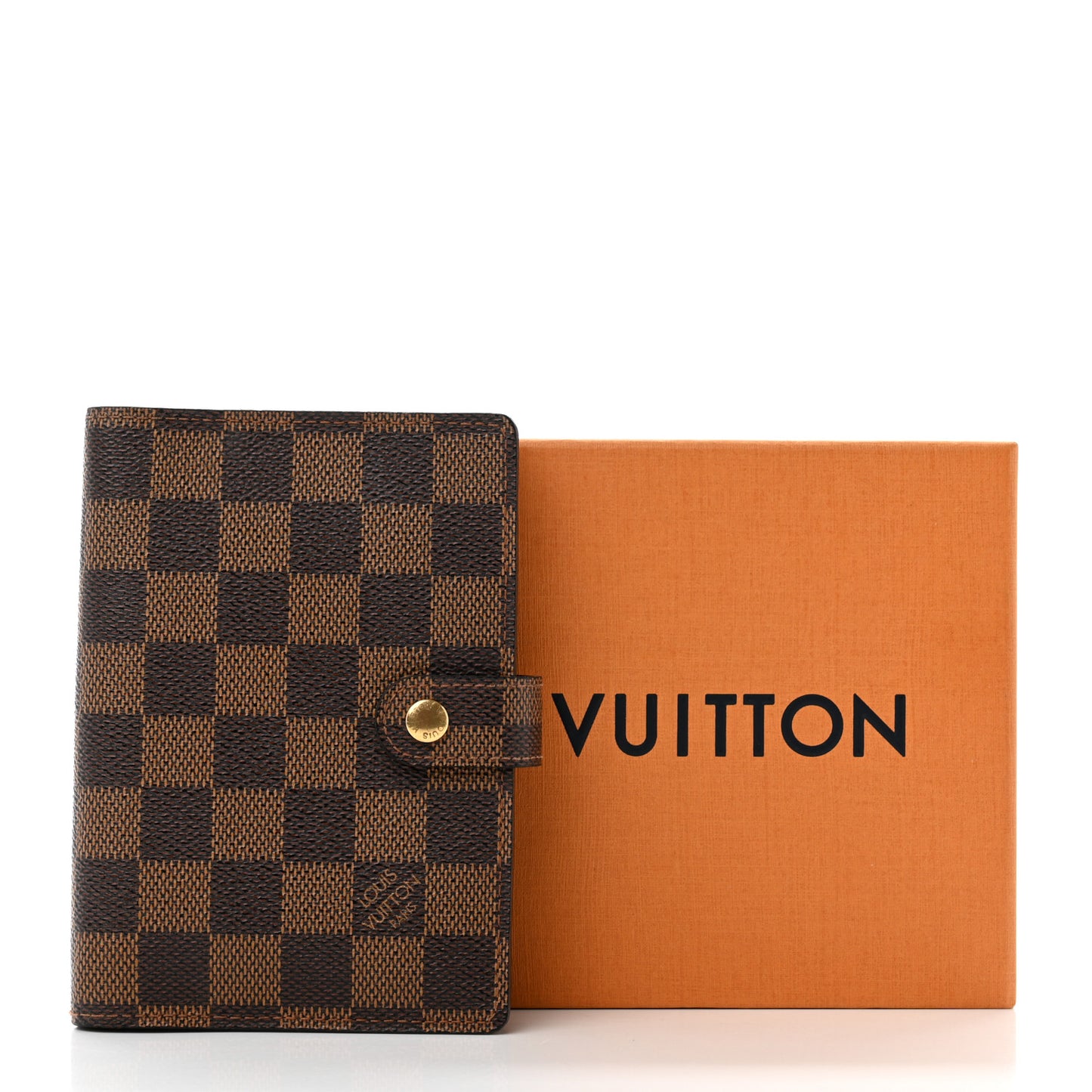 Damier Ebene Small Ring Agenda Cover