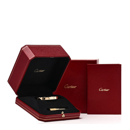 Cartier 18K Yellow Gold LOVE Bracelet 19 9 of 9