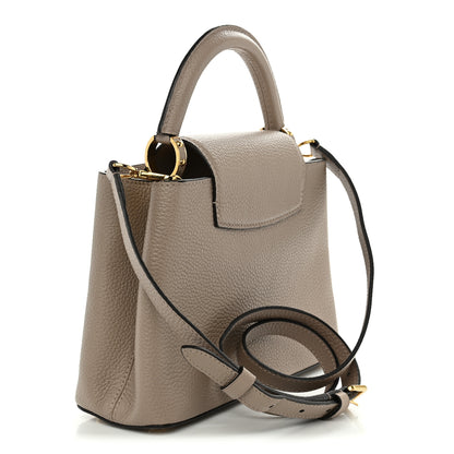Louis Vuitton Taurillon Capucines BB Galet 3 of 9