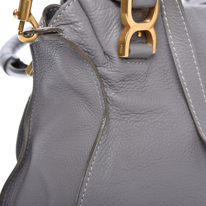 Chloe Calfskin Medium Marcie Satchel Cashmere Grey 13 of 14