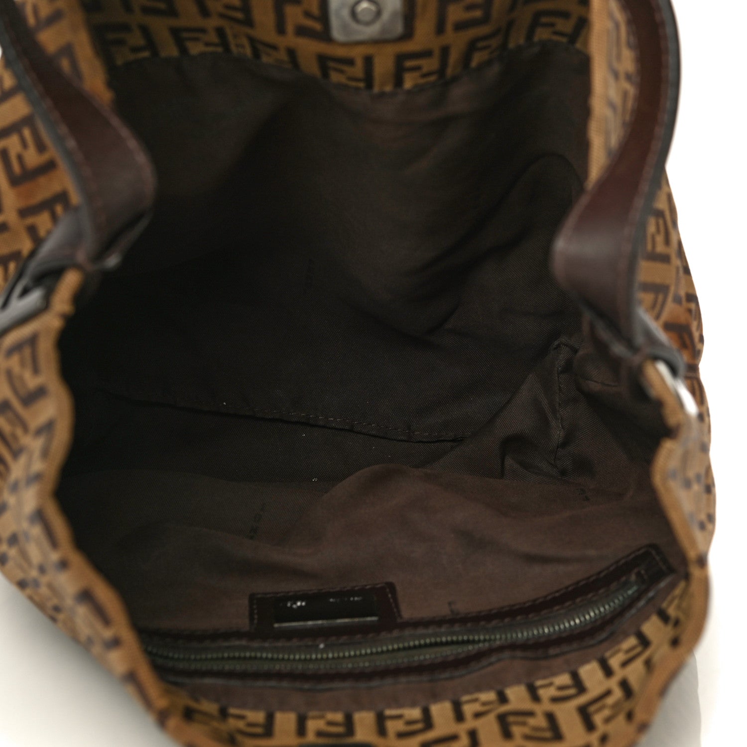 Fendi Zucchino Tote Tobacco 5 of 21