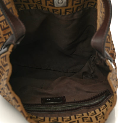 Fendi Zucchino Tote Tobacco 5 of 21