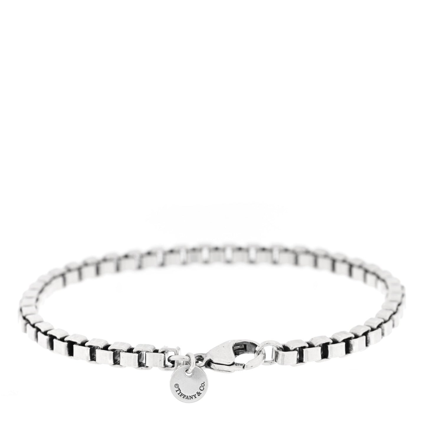 Sterling Silver 4mm Venetian Link Bracelet
