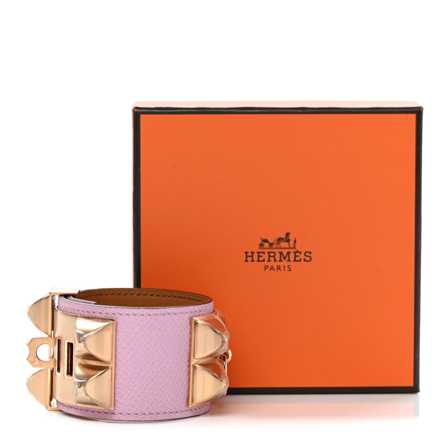 Epsom Collier de Chien CDC Bracelet T2 Mauve Sylvestre