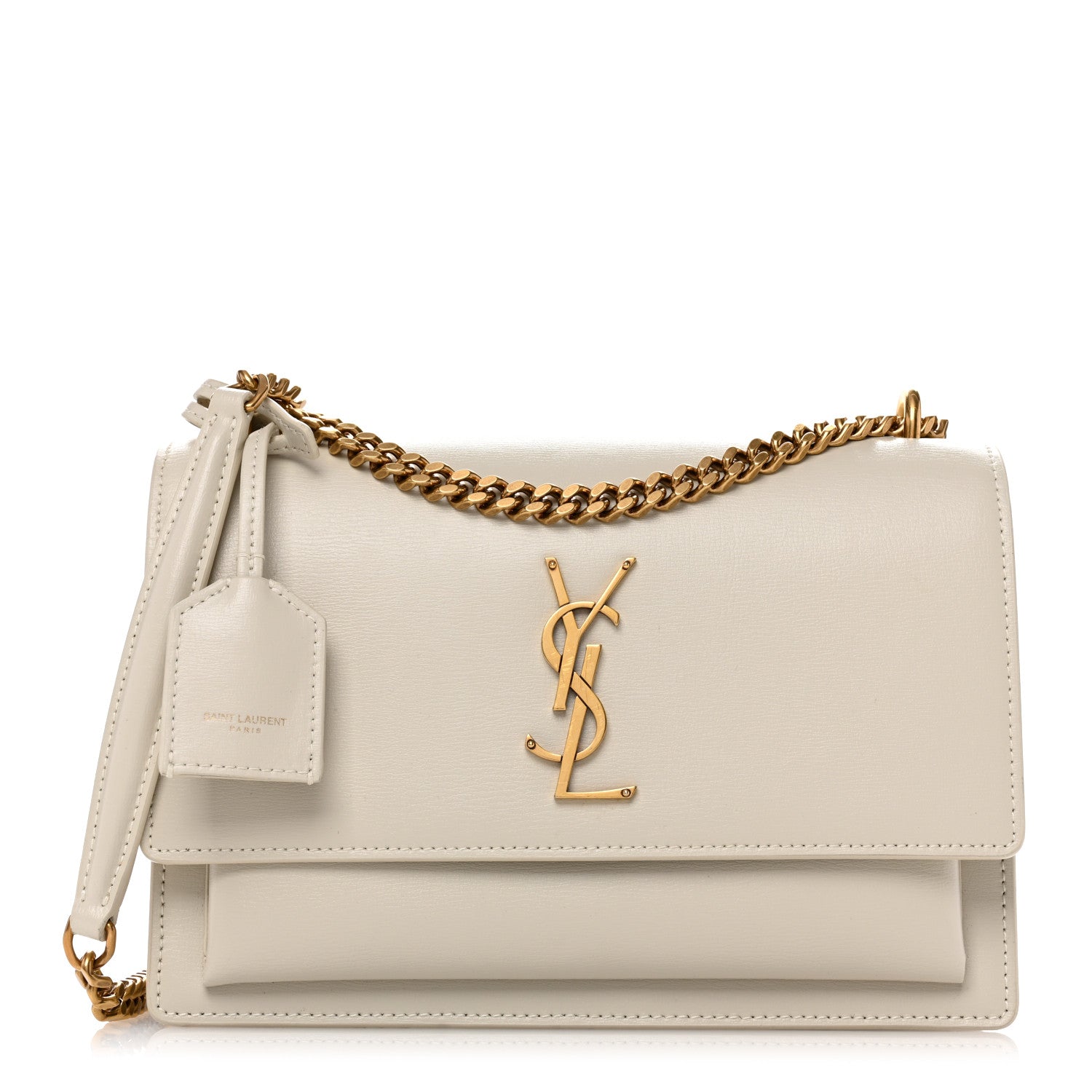 Saint Laurent Calfskin Medium Monogram Sunset Crema Soft 1 of 11