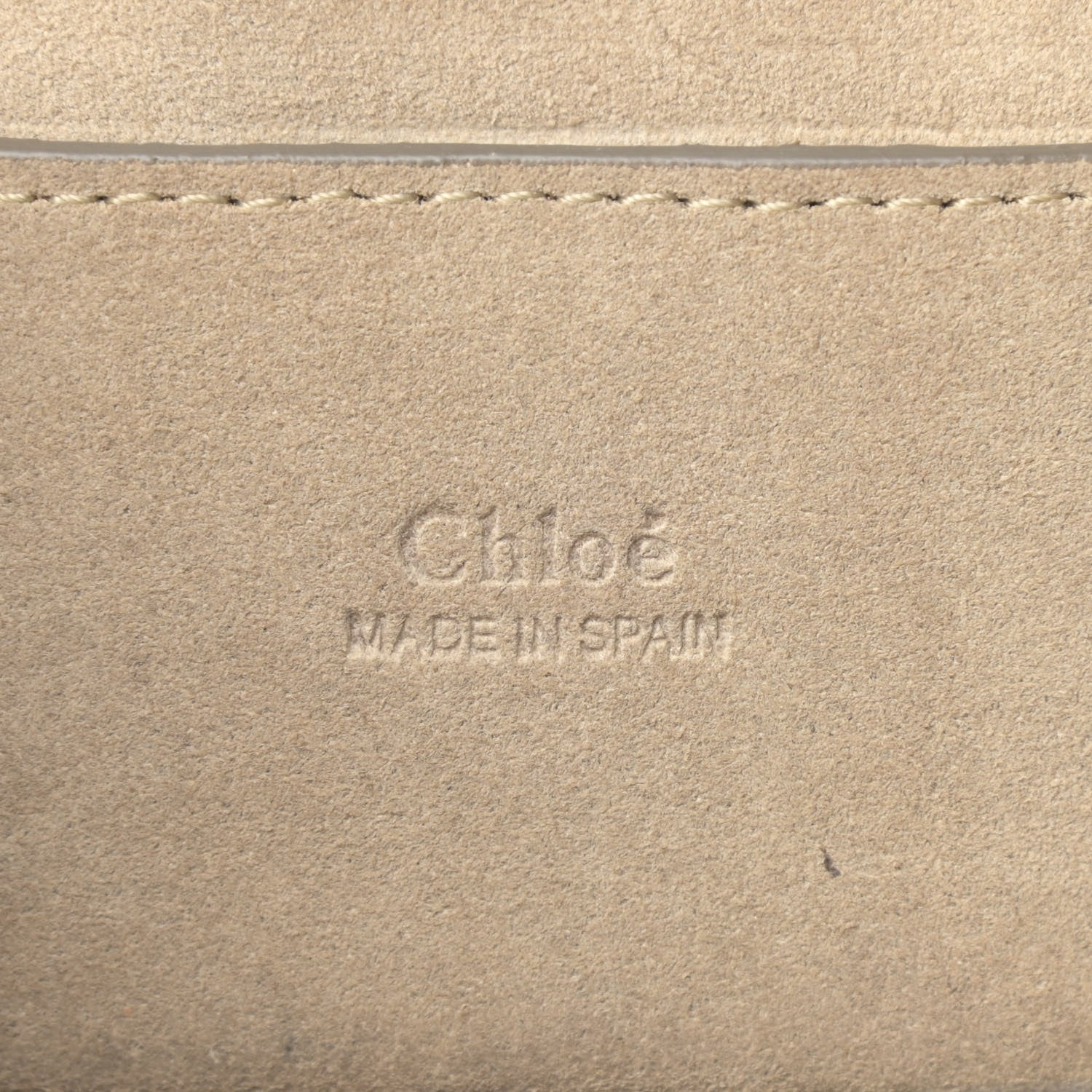 Chloe Suede Calfskin Mini Faye Bracelet Bag Tobacco 6 of 15
