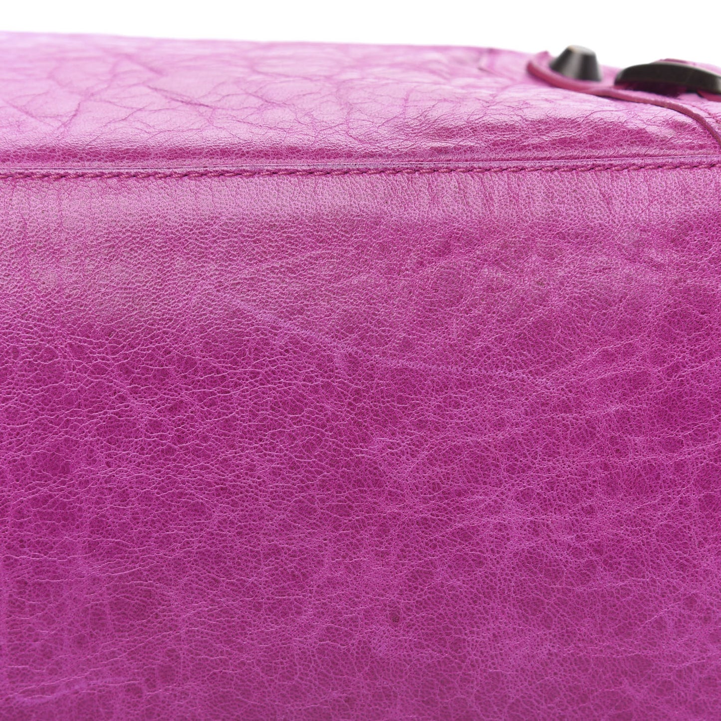 Agneau Classic Hardware Step Magenta