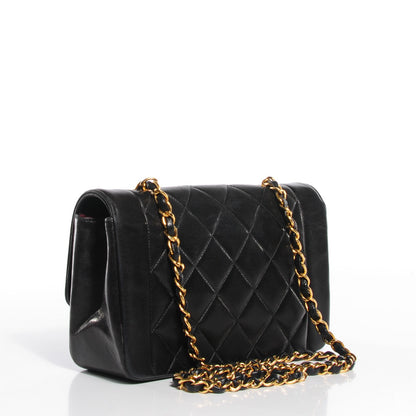 Chanel Lambskin Quilted Small Single Flap Black 5 of 10