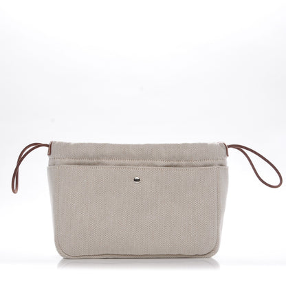 Hermes Canvas Barenia Fourbi 20 PM Pouch Naturel Fauve 5 of 7