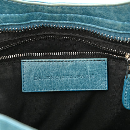 Balenciaga Agneau Giant 21 Silver Hardware City Cyclade 6 of 16