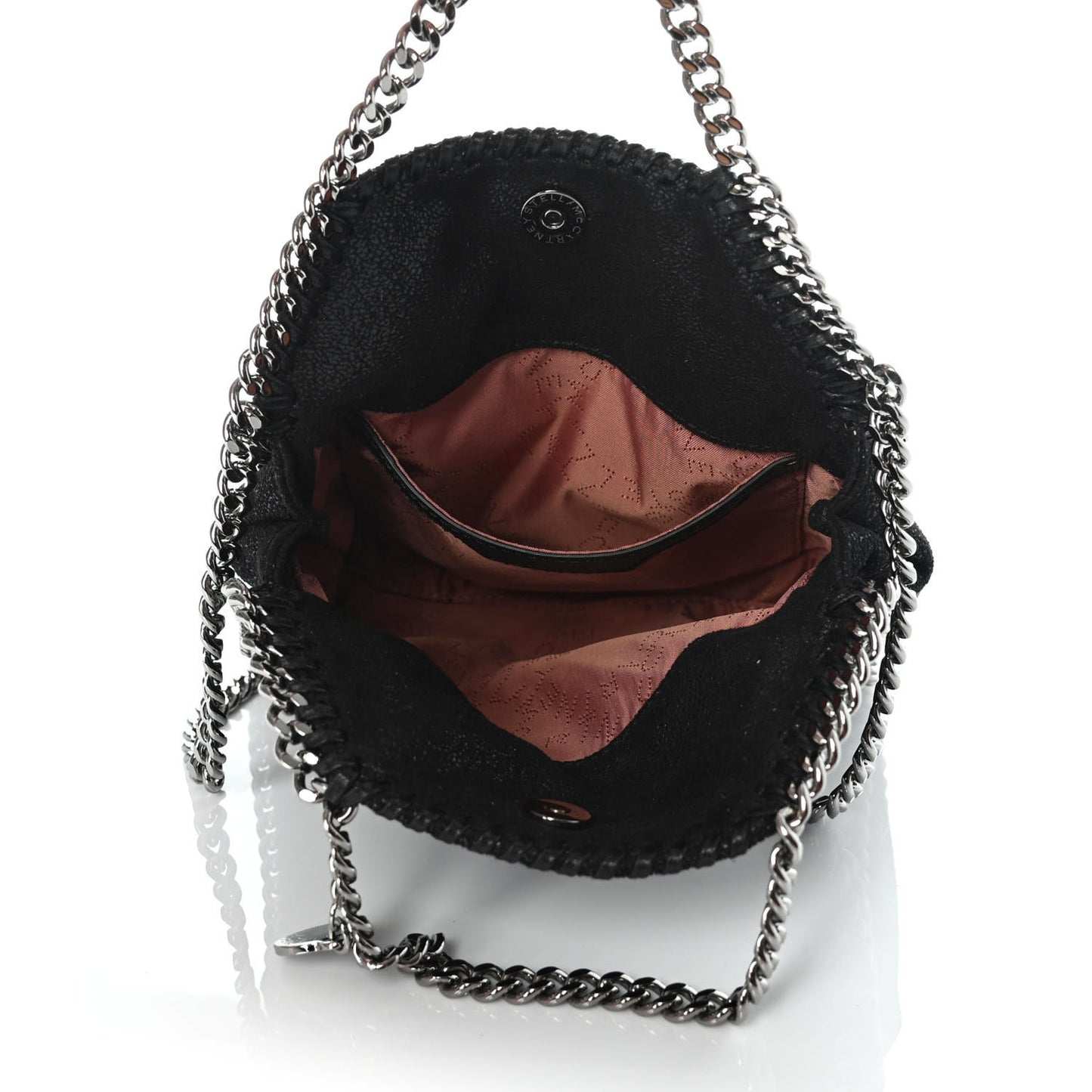 Shaggy Deer Tiny Falabella Tote Black