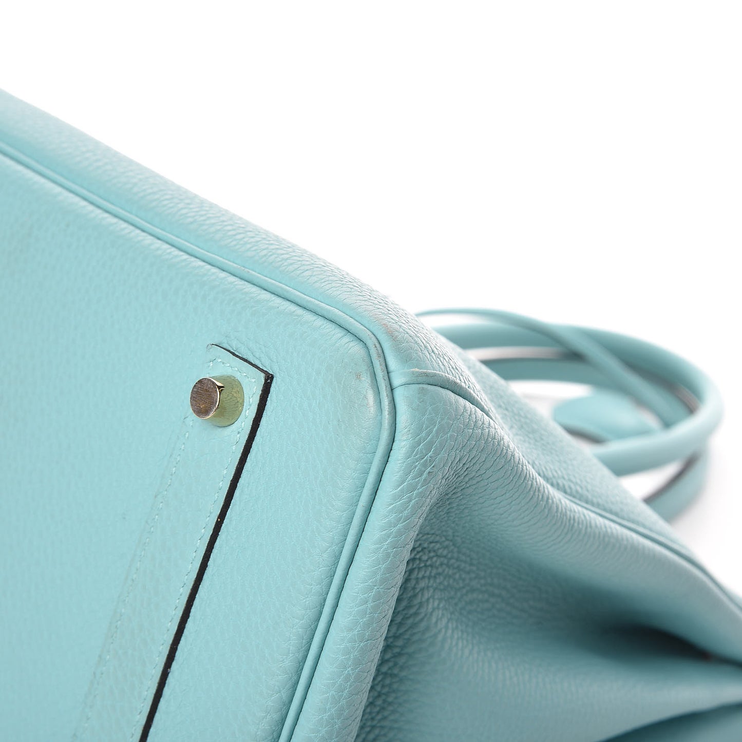 Togo Birkin 35 Bleu Atoll
