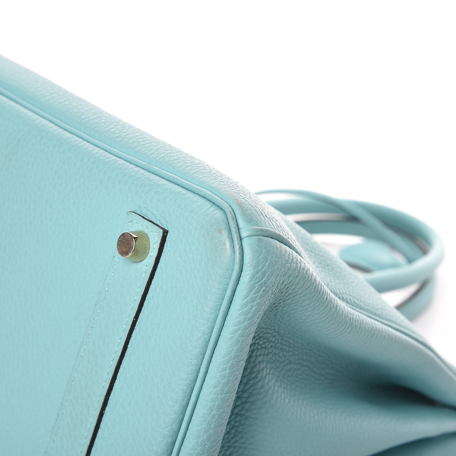 Hermes Togo Birkin 35 Bleu Atoll 33 of 48
