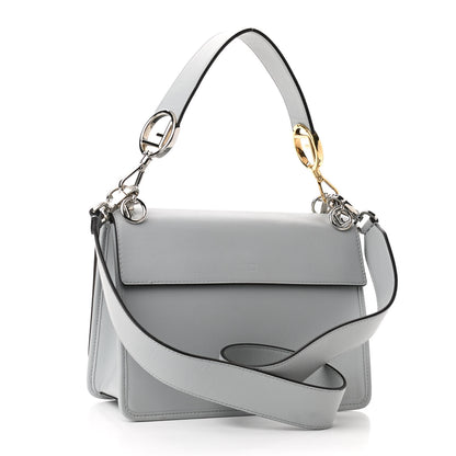 Fendi Vitello Century Opaco F is Fendi Kan I Shoulder Bag Grigio Perla 3 of 10
