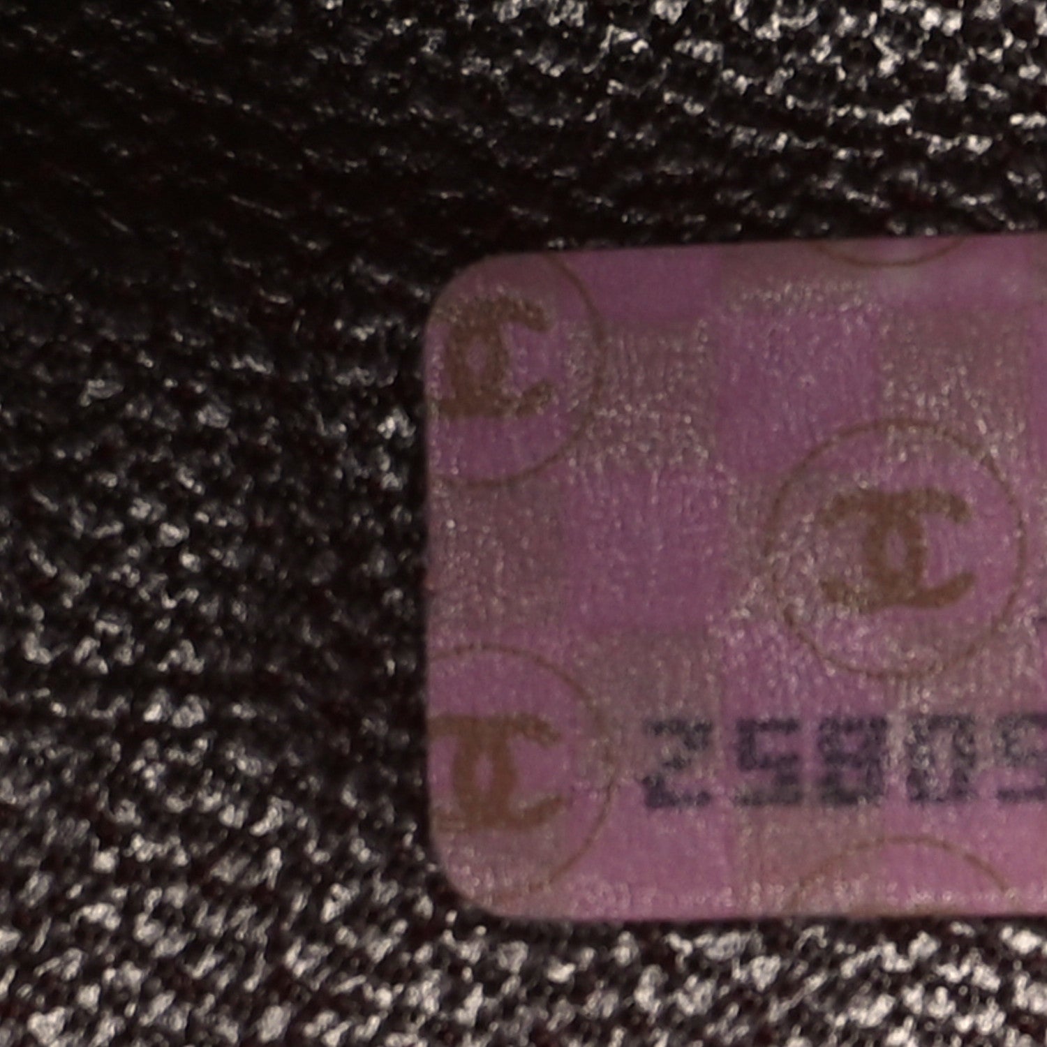 Chanel Lambskin Quilted Round Flap Black 8 of 10