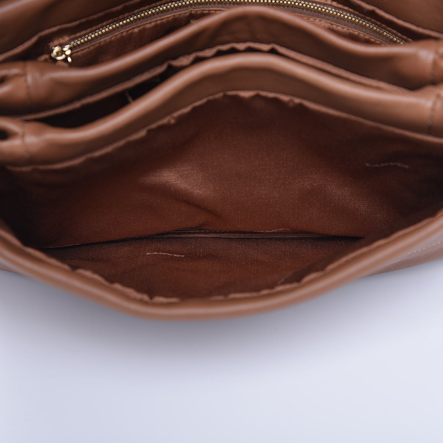 Lanvin Lambskin Quilted Medium Sugar Flap Shoulder Bag Camel 7 of 11