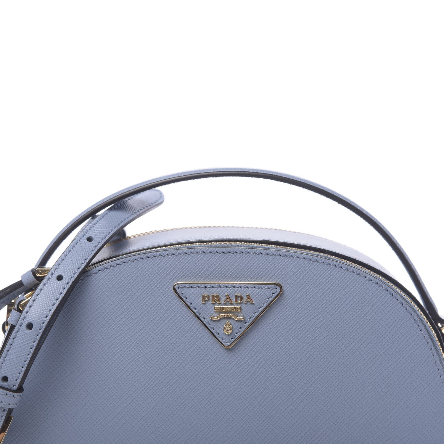 Prada Saffiano Lux Odette Crossbody Astrale 10 of 10