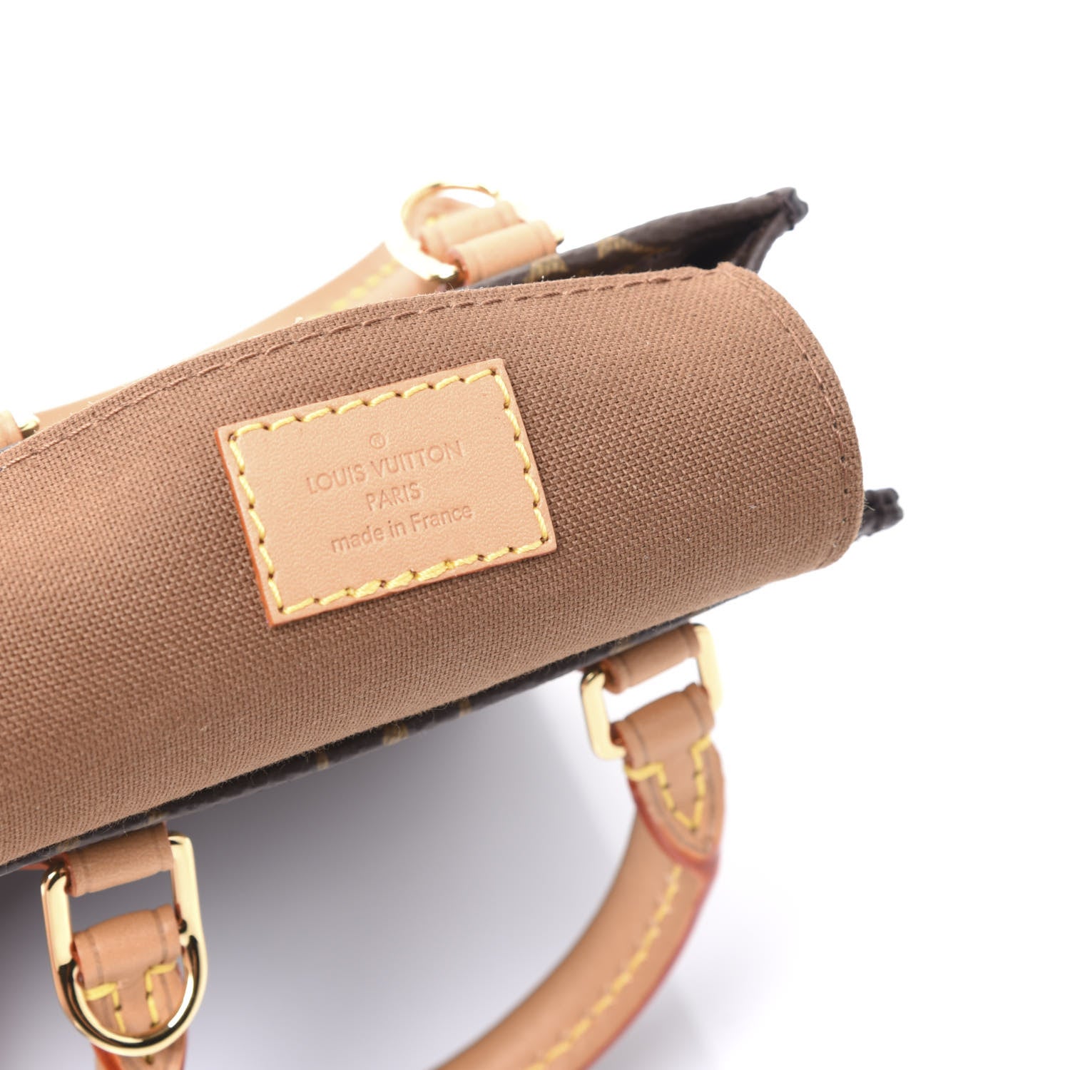 Louis Vuitton Monogram Petit Sac Plat 7 of 10