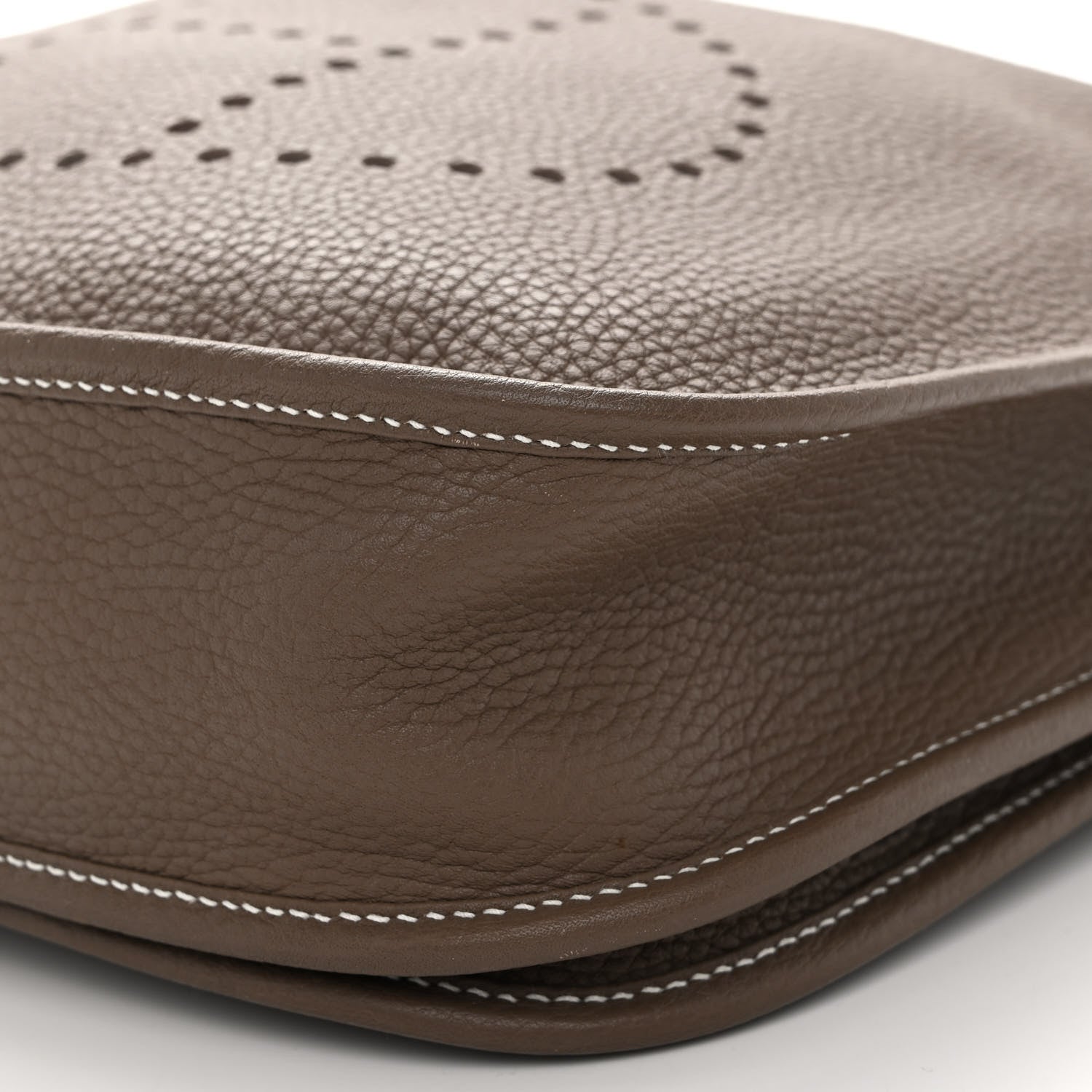 Hermes Taurillon Clemence Evelyne III PM Etoupe 10 of 10