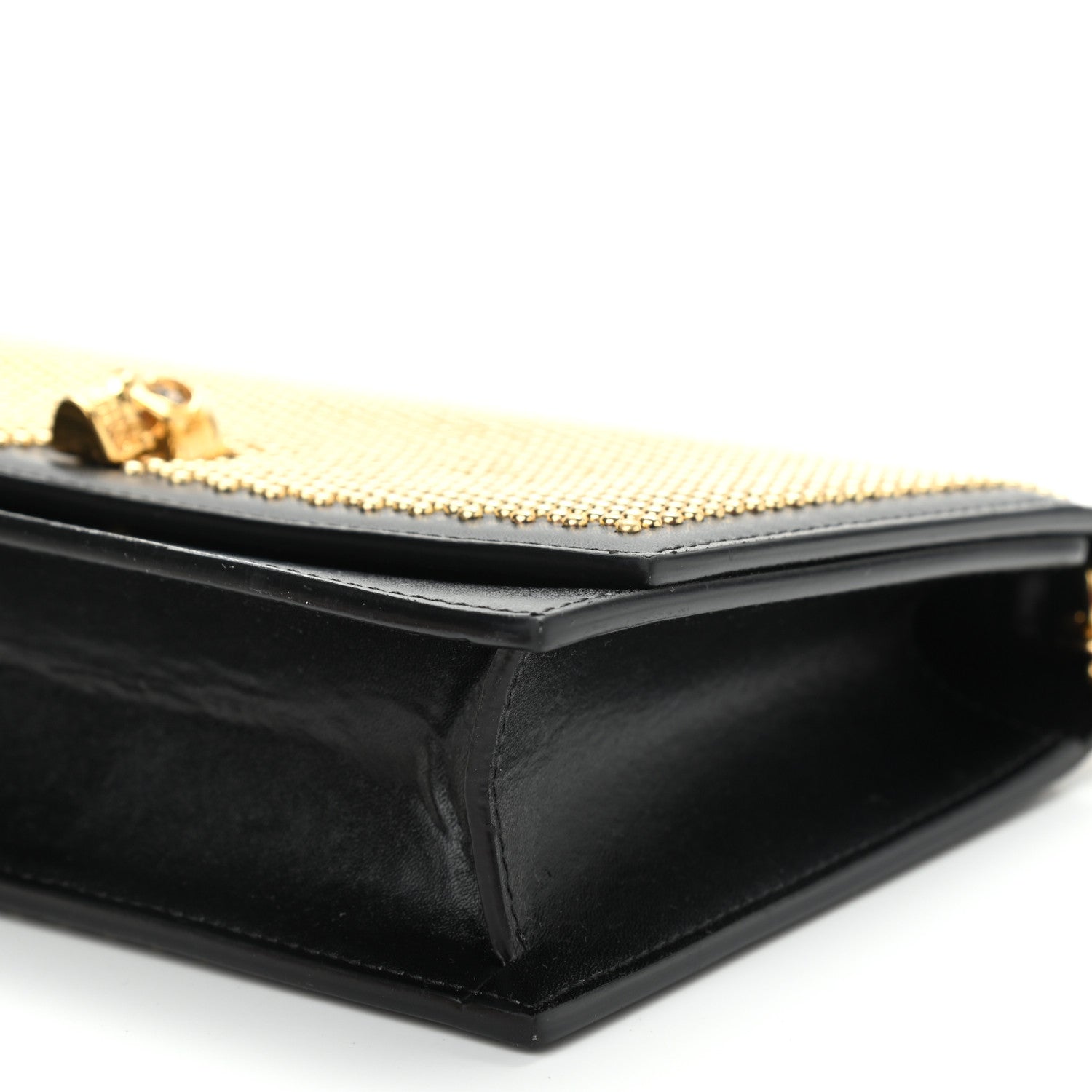 Alexander McQueen Calfskin Studded Skull Small Crossbody Bag Black 9 of 11