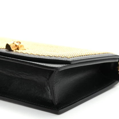 Alexander McQueen Calfskin Studded Skull Small Crossbody Bag Black 9 of 11