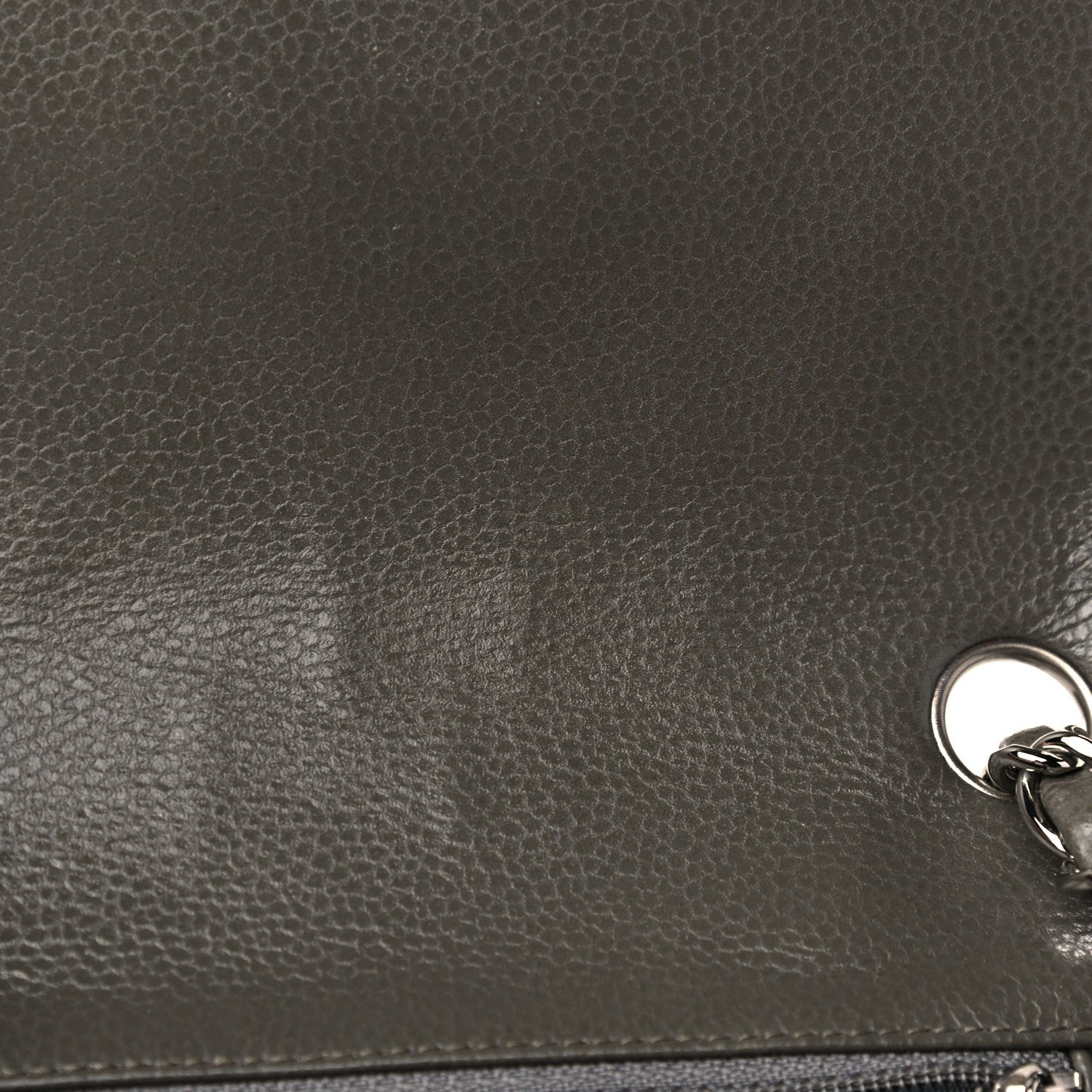 Chanel Caviar Quilted Mini Square Flap Dark Charcoal 16 of 16