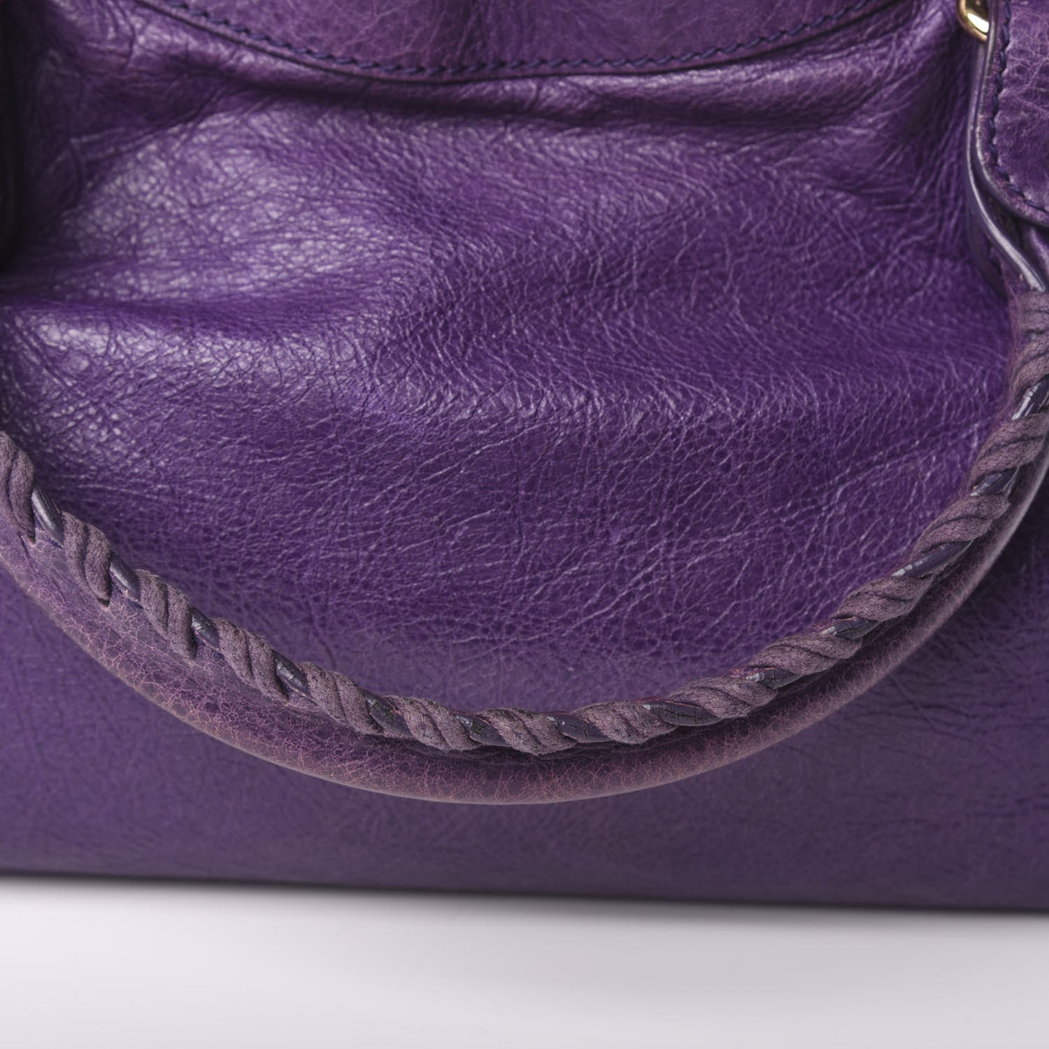 Balenciaga Agneau Giant 21 Gold Hardware City Dark Violet 13 of 16