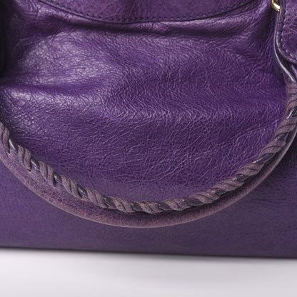Balenciaga Agneau Giant 21 Gold Hardware City Dark Violet 13 of 16