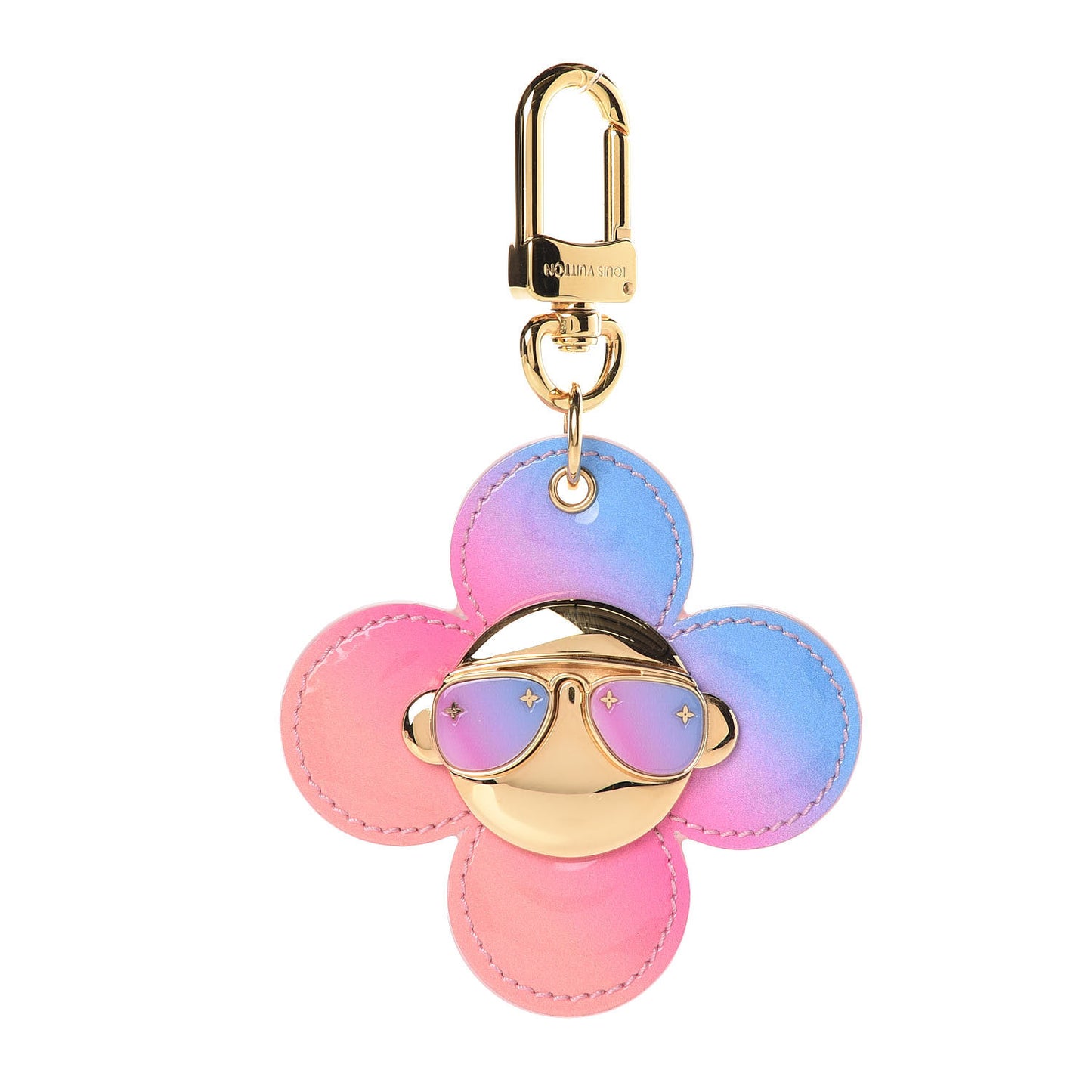 Vivienne Head Grease Bag Charm Key Holder