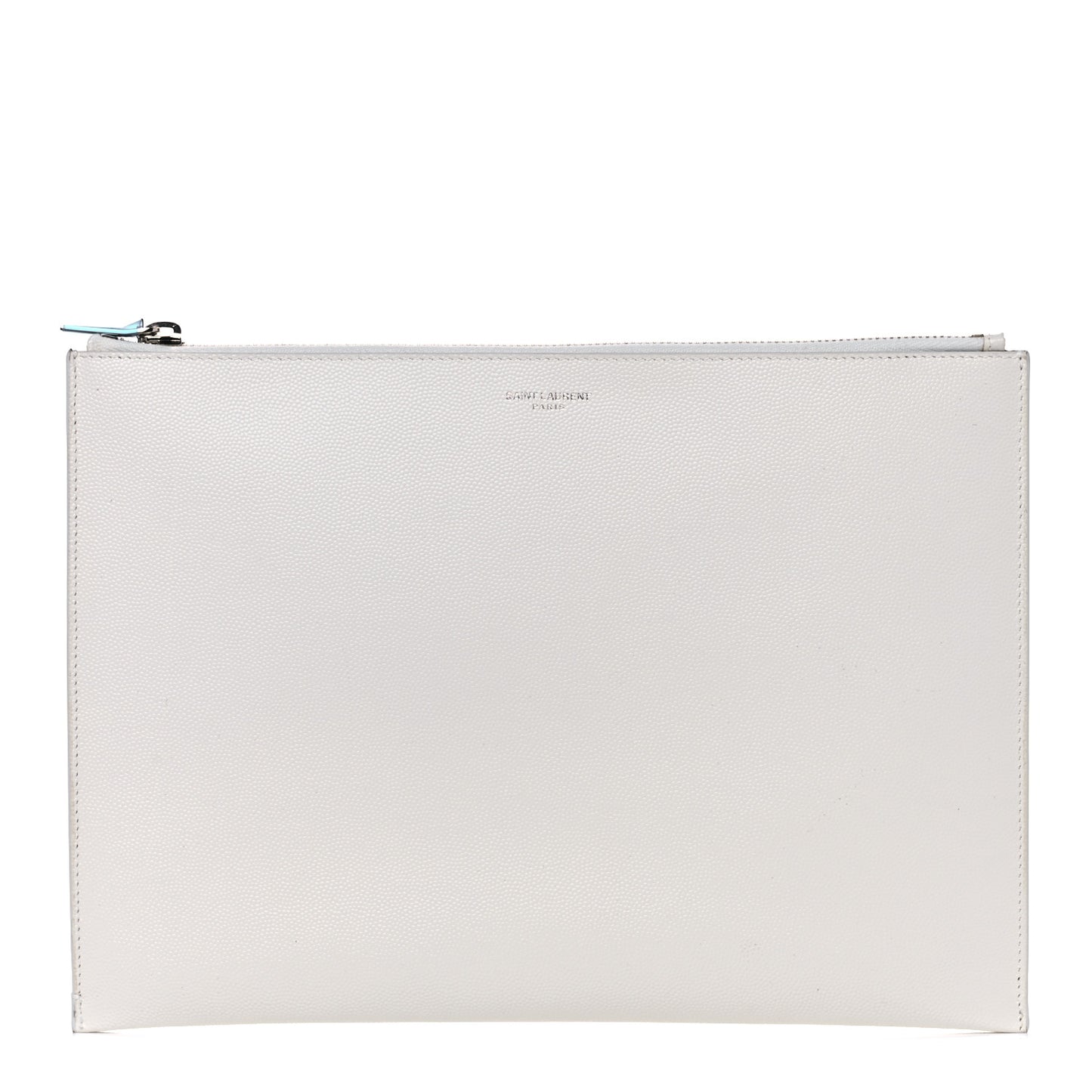 Grain de Poudre Zipped Document Holder White