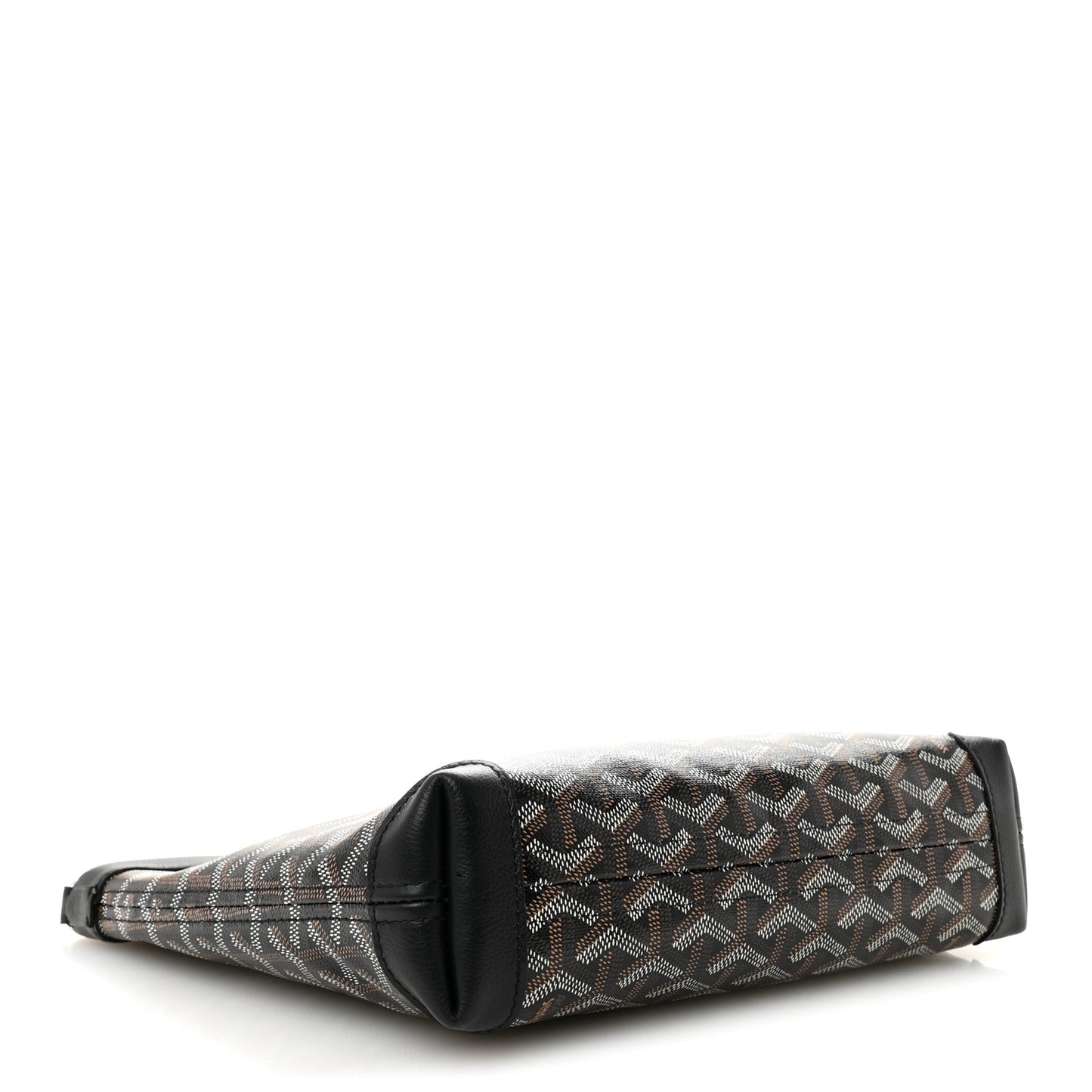 Goyardine Conti Pouch Burgundy Black
